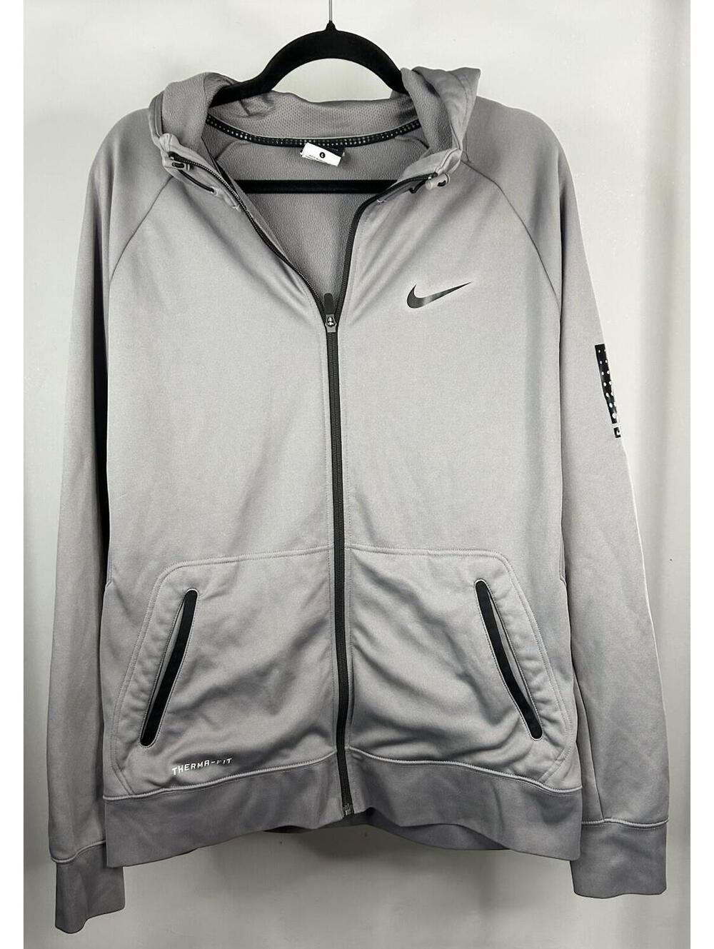 Nike Therma Fit Full Zip Basketball Hoodie Men’s Size Large